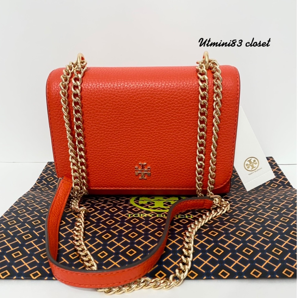 🆕🍀Tory Burch Carter Shrunken Shoulder bag/small